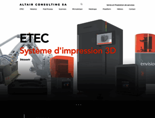 altair-consulting.com screenshot