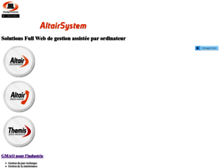 altairsystem.com screenshot