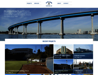 altalandsurveying.com screenshot