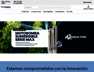 altamirawater.com screenshot