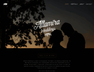 altamiraweddings.co screenshot