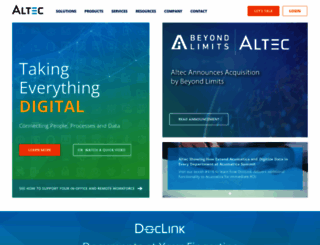 altec-inc.com screenshot