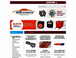 altecautomotive.co.uk screenshot