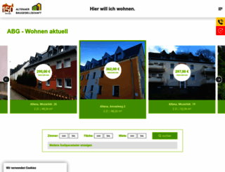 altenaer-baugesellschaft.de screenshot