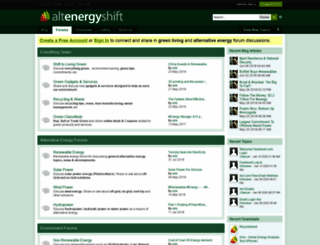 altenergyshift.com screenshot