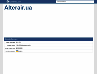 alterair.ua.rankglobe.com screenshot
