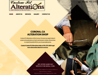 alterations-customtailor-corona.com screenshot