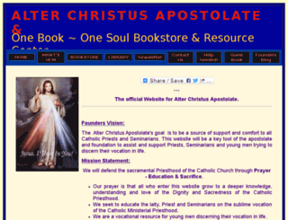 alterchristus.com screenshot