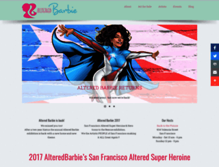 alteredbarbie.com screenshot