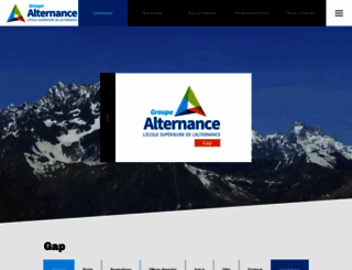 alternance-hautes-alpes.com screenshot