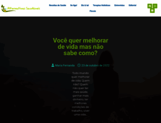 alternativassaudaveis.com.br screenshot