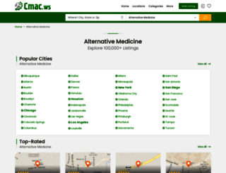 alternative-medicine-companies.cmac.ws screenshot