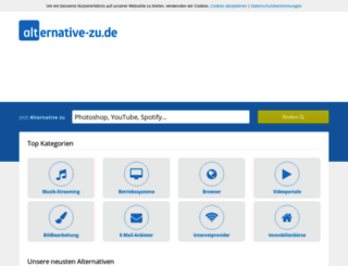 alternative-zu.de screenshot
