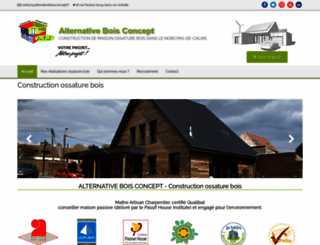 alternativeboisconcept.fr screenshot