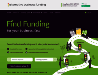 alternativebusinessfunding.co.uk screenshot