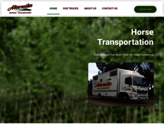 alternativehorsetransport.com.au screenshot