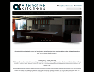 alternativekitchens.net.au screenshot