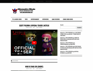 alternativemindz.com screenshot