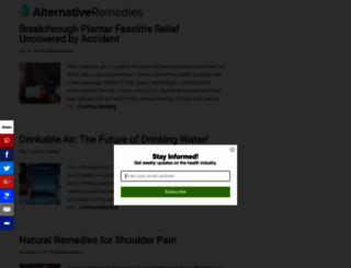 alternativeremedies.com screenshot
