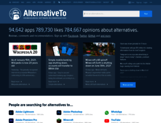 alternativeto.com screenshot