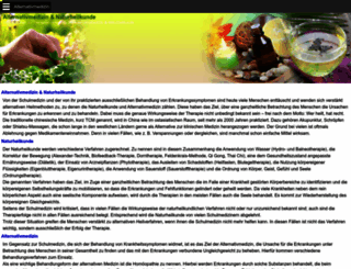 alternativmedizin-informationen.de screenshot