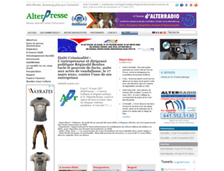 alterpresse.org screenshot