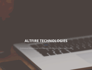 altfire.ie screenshot