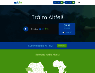 altfm.ro screenshot