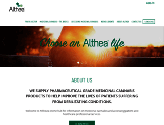 althea.com.au screenshot