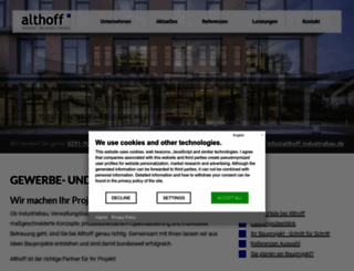 althoff-consult.de screenshot