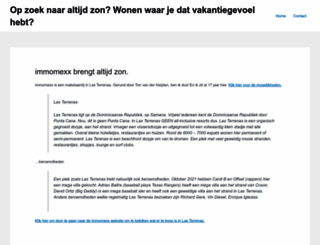 altijdzon.nl screenshot