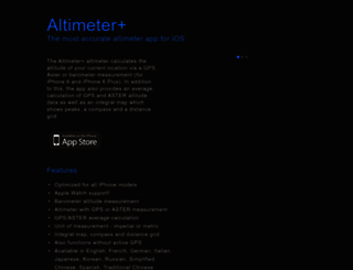 altimeter-app.com screenshot