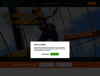 altitudeadventure.co.uk screenshot