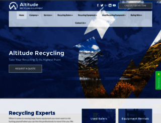 altituderecycling.com screenshot