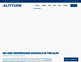altitudeskischool.com screenshot