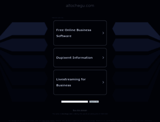 altochegu.com screenshot