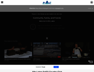 altolakesgolf.com screenshot