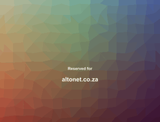 altonet.co.za screenshot