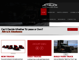 altruck.com screenshot