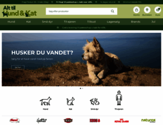 alttilhundogkat.dk screenshot