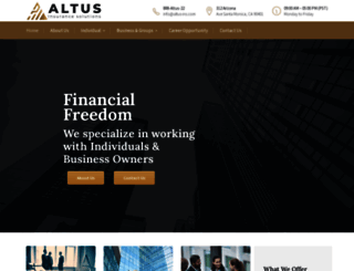altus-ins.com screenshot