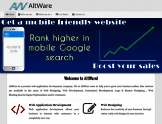 altwareindia.com screenshot