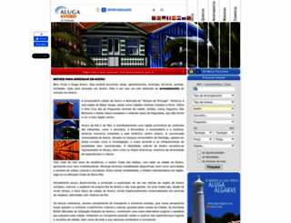 aluga-aveiro.com screenshot