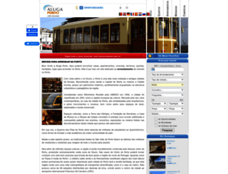 aluga-porto.com screenshot