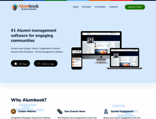 alumbook.com screenshot