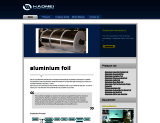 aluminium-foils-cn.com screenshot