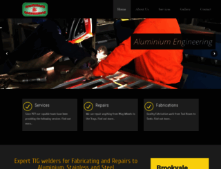 aluminiumengineering.com.au screenshot