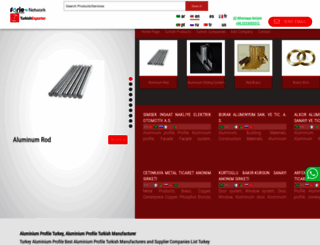 aluminiumprofiles.manufacturerstr.com screenshot