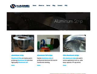 aluminiumstrip-hm.com screenshot