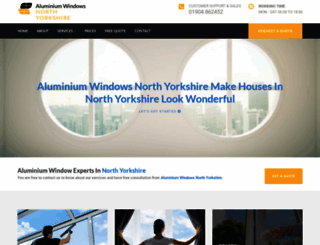 aluminiumwindows-northyorkshire.uk screenshot